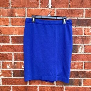 Boden Womens 8 Blue Pencil Skirt